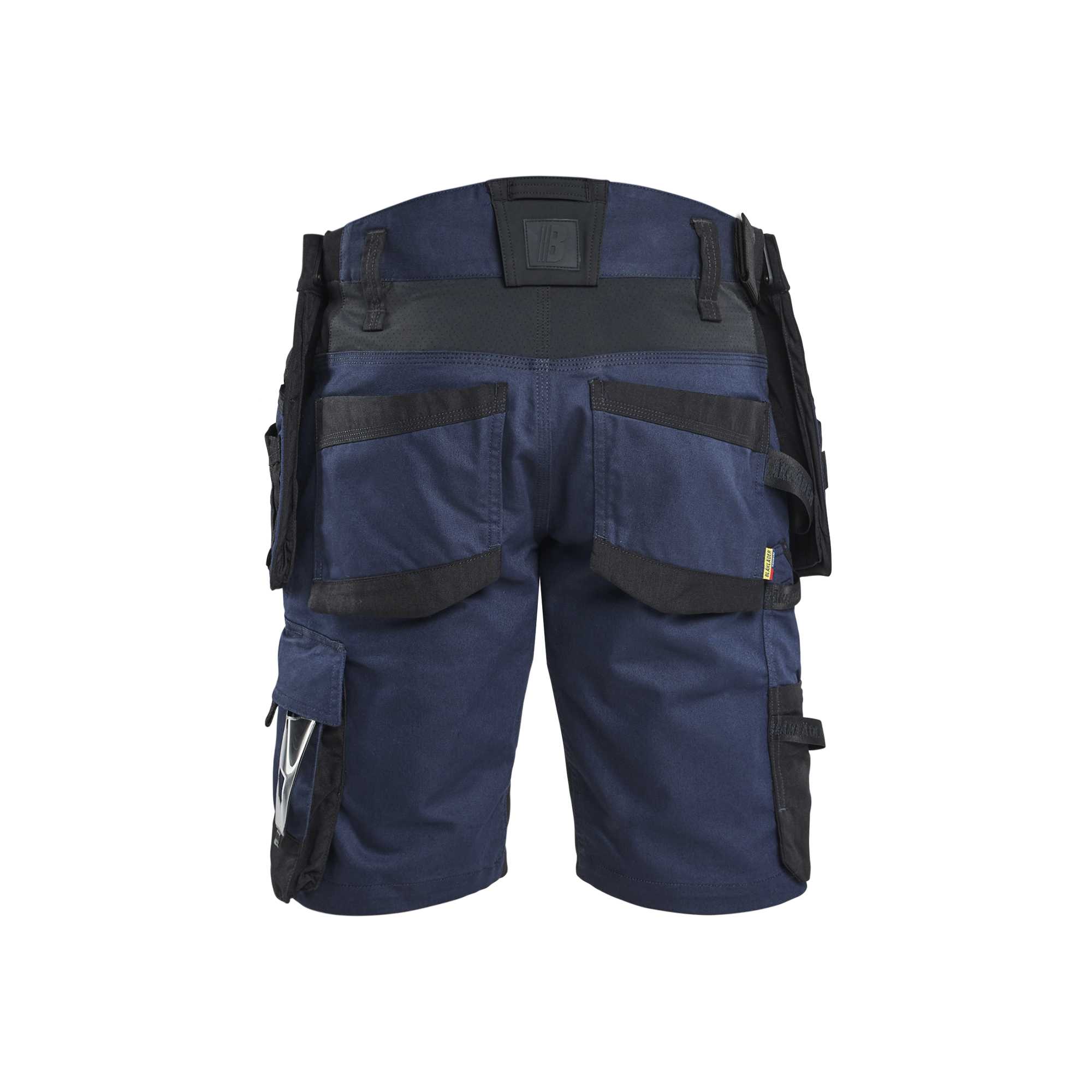 BLAKLADER 19721149 | STRIKER Craftsman Shorts with stretch Work Shorts Men - CORDURA Denim